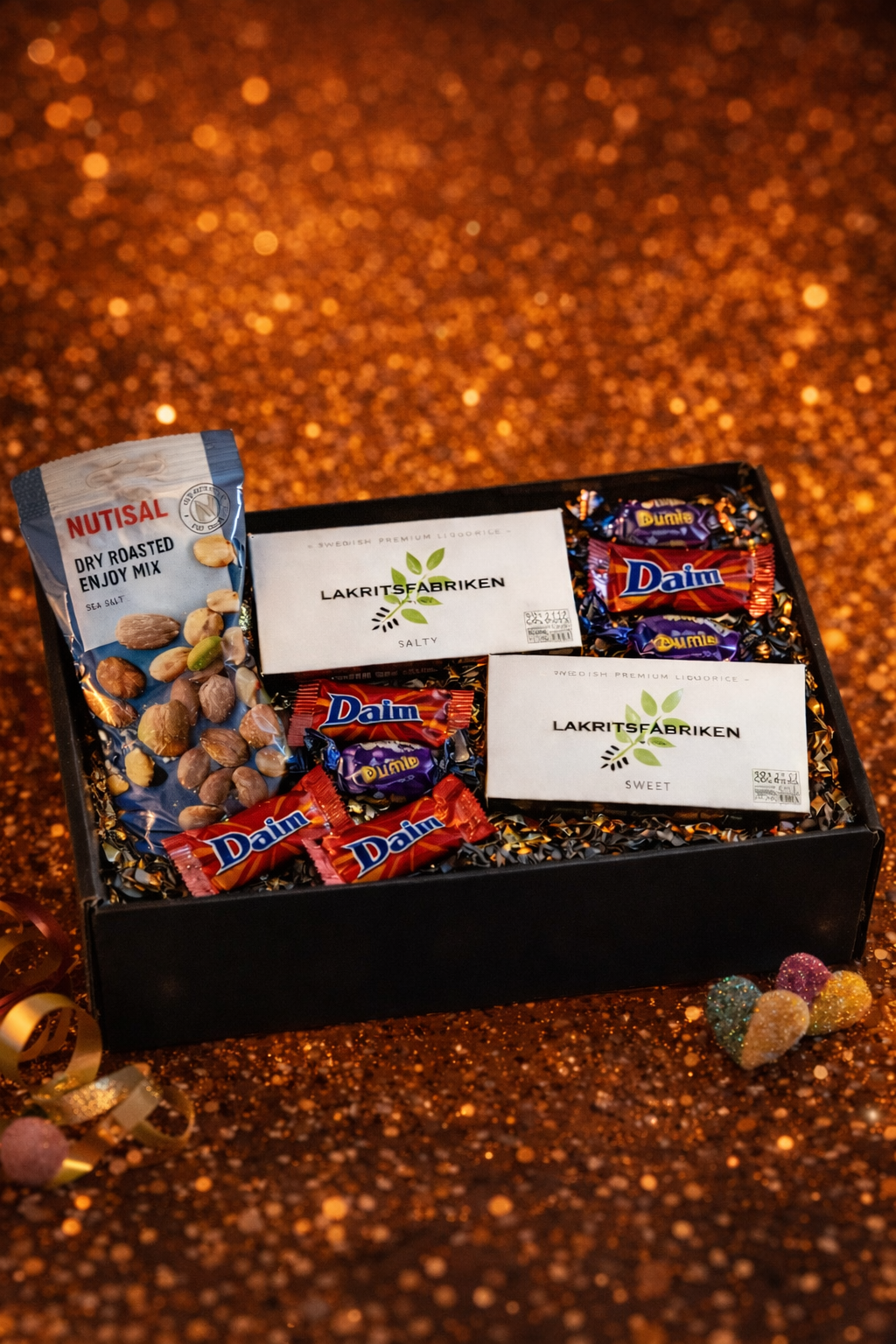 Söt & saltgåvan - Perfekt för gottegrisar