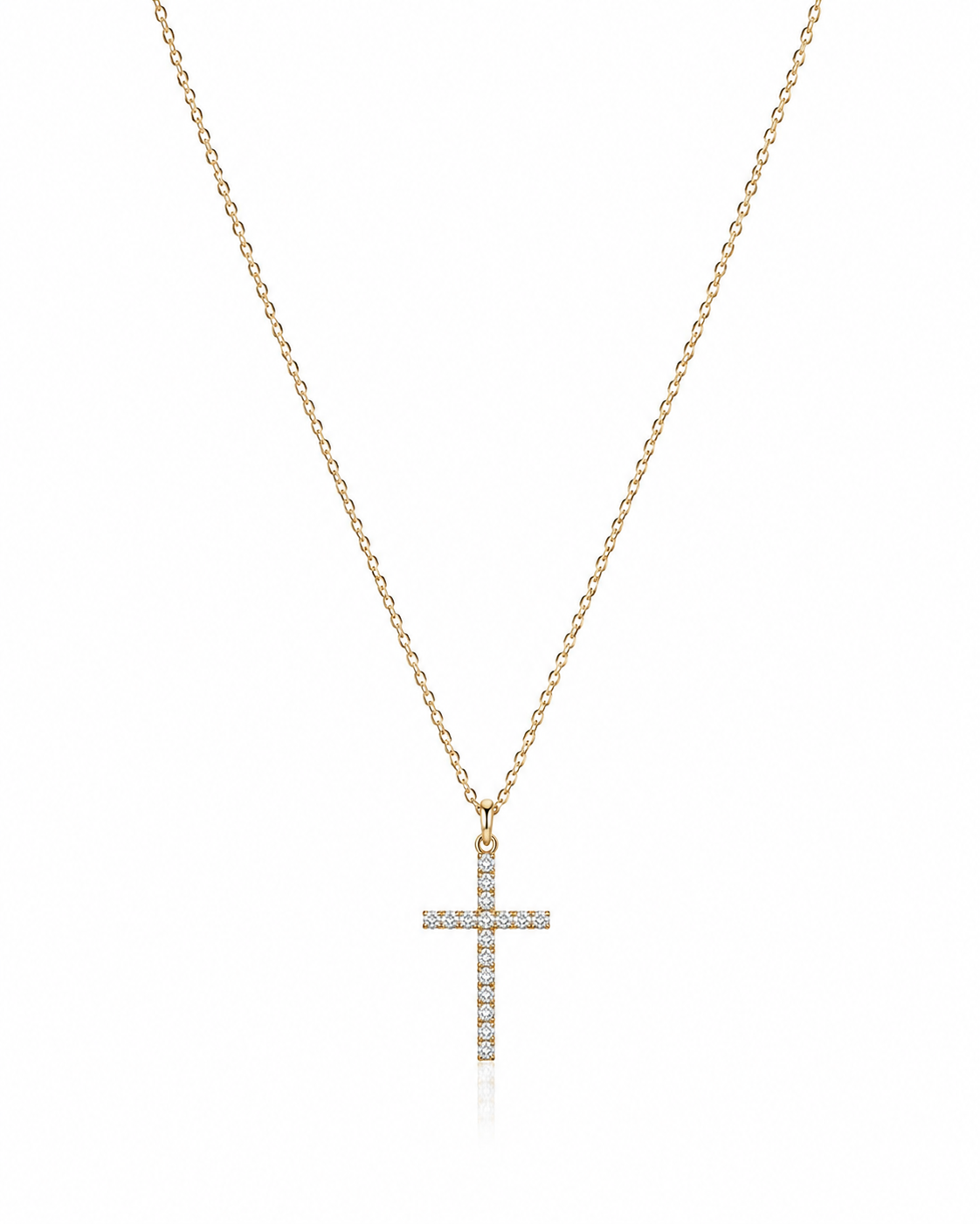 Whisper Gold Cross