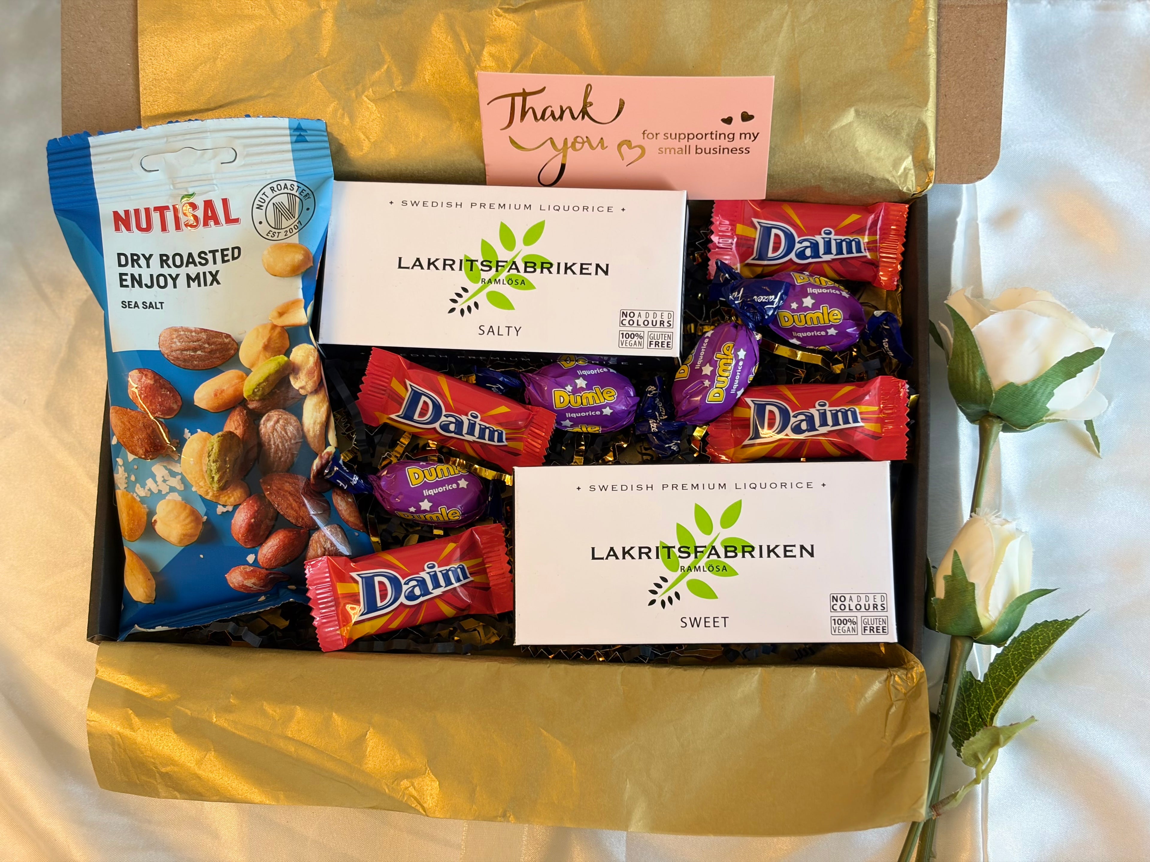 Söt & saltgåvan - Perfekt för gottegrisar